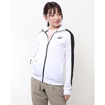 プーマ プーマ PUMA レディース 長袖ジャージジャケット P48 TRACK JACKET_ 670712 （ホワイト）