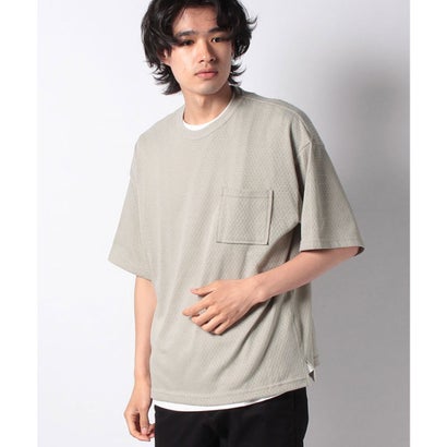 コーエン 服 メンズ コーエン coen パンチング リアルレイヤードTシャツ （LT.GRAY）