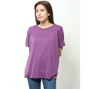 コーエン 服 レディース コーエン coen シアー レイヤードTシャツ （PURPLE）