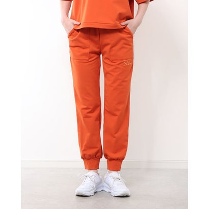 ナージージャパン NERGY JAPAN レディース フィットネス ロングパンツ NYCロゴドライタッチパンツ_ NJS-02080 （オレンジ）