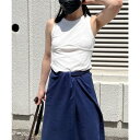 ジュエローブ Jewelobe クロップドアメスリタンクトップ (ホワイト)