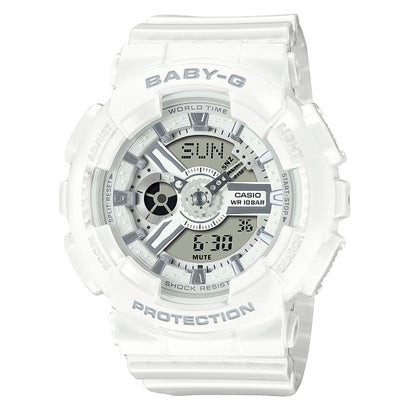 【BABY-G】BA-110シリーズ / BA-110X-7A3JF / ベビーG (ホワイト×シルバー) 【BABY-G】BA-110シリーズ / BA-110X-7A3JF / ベビーG (ホワイト×シルバー)