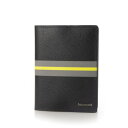 gD~ TUMI PASSPORT COVER iBLK STRIPEj