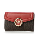 マイケルコース MICHAEL KORS キーケース （レッド系）