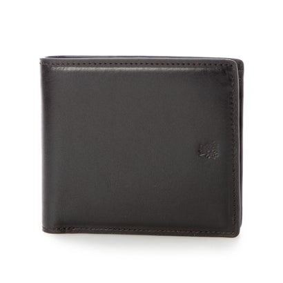 ピー・アイ・ディー P.i.d 撥水レザー 二つ折り財布 （チョコ）