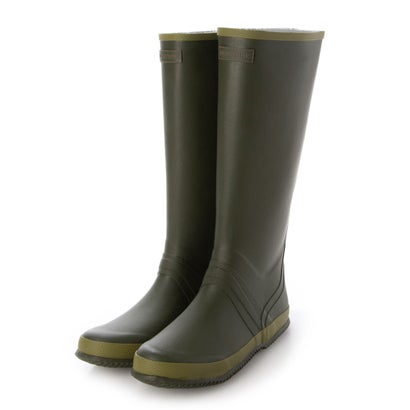 モントレ MONTRRE たためる長靴（収納バッグ付） （カーキ）