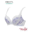 トリンプ Triumph 天使のブラ スリムライン 542 ノンワイヤーブラジャー (ブルー)