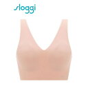 スロギー sloggi ゼロ フィール G068 綿混 ハーフトップ Vネック LL (テラコッタ)(4)