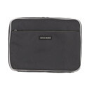 セシルマクビー CECIL McBEE STYLISH POUCH SERIES マルチフラットポーチL (グレー/ホワイト)