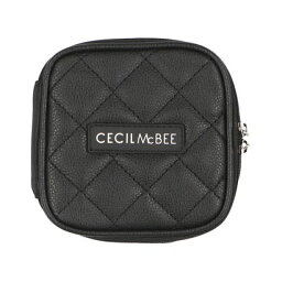 セシルマクビー セシルマクビー CECIL McBEE STYLISH POUCH SERIES スクエアポーチS （ブラックキルト）