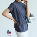 コカ coca COTTON from the USモックネックTシャツ （Dk.blue）