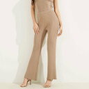 ゲス GUESS Eco Colette Rib-Knit Wide Leg Pant (A10L)