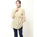 イグニオ IGNIO レディース 長袖シャツ 接触冷感ボイルチュニックシャツ IG-9A21012HS (ベージュ)