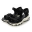 スケッチャーズ SKECHERS レディース 厚底 サンダル D'LITES - FRESH CATCH 31514 (ブラック)