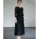 ドレスプラス DRESS+ ドレス フォーマルワンピース フォーマルドレス パーティードレス (ブラック)