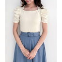 フィント 服 レディース 【an another angelus】 ダイヤカットパワショルスリーブT (フィント F i.n.t)（IVORY）