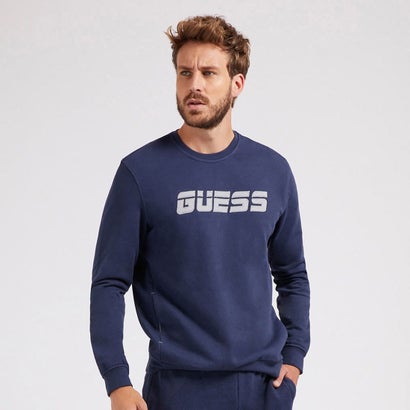 ゲス GUESS Richard Logo Sweatshirt (G7V2) トップス スウェット