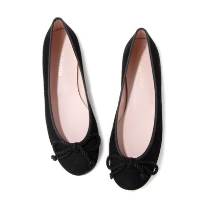 プリティ・バレリーナ バレエシューズ プリティ・バレリーナ Pretty Ballerinas ROSARIO suede （ロザリオ スエード） バレエシューズ （NEGRO）