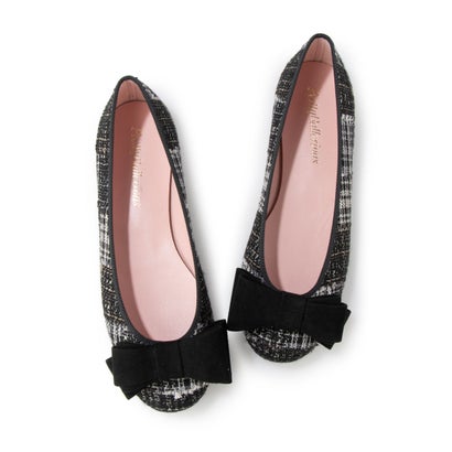 プリティ・バレリーナ バレエシューズ プリティ・バレリーナ Pretty Ballerinas ROSARIO patchwork-suede （ロザリオ パッチワーク スエード） バレエシューズ （PATCHWORK-NEGRO）