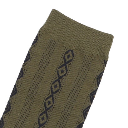 ジョン JON ノルディック柄ソックス メンズ ユニセックス （カーキ）