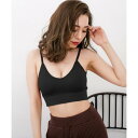 ジュリアブティック JULIA BOUTIQUE カップ付きバックオープンブラトップ・インナー/550126 (Black)