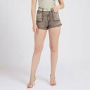 ゲス GUESS Cargo pockets shorts (SYWA) カーゴパンツ レディース