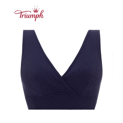 トリンプ Triumph ナイトブラ 5220 ハーフトップ LL (ネイビー)