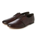 マドゥリ MADULI 手染めフラットレースアップシューズ (DARK BROWN)