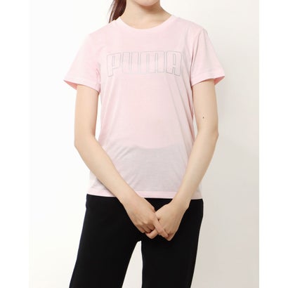 プーマ PUMA レディース 半袖機能Tシャツ STARDUST CRYSTALLINE SS Tシャツ_ 521984 （ピンク）