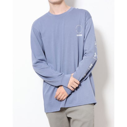 アンダーアーマー UNDER ARMOUR メンズ 長袖Tシャツ UA CHARGED COTTON LONG SLEEVE SYMBOL T-SHIRT 1375535 （グレー）