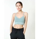 アンダーアーマー UNDER ARMOUR レディース フィットネス スポーツブラ UA Seamless Low Long Bra 1357719 （グリーン）