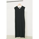 back ribbon oneーpiece BLK