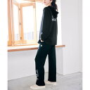 フィラ FILA <FILA>Vネックパーカーセットアップ (ブラック)