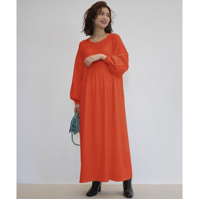 ラナン RANAN ＜4つの機能付＞フレアーワンピース （アプリコット）