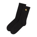 カーハート Carhartt ソックス CHASE SOCKS_ I029421 (ブラック)