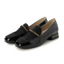 ブリジット バーキン Bridget Birkin パールヒールチェーンシューズ (ブラックコンビ)