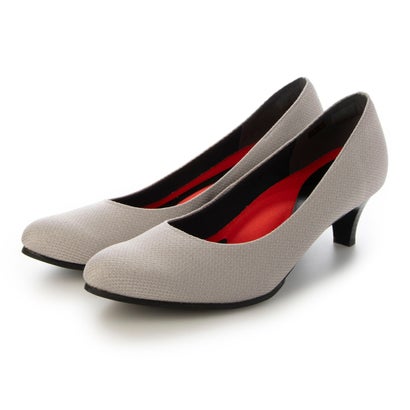 キビラ KiBERA ビーナスフィットミドルヒールパンプス （GRAY water）