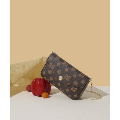 メキシカン MEXICAN MEXICAN 2点セット ポーチ付き モノグラムチェーンバッグ ミニバッグ 安心素材 大..