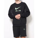 ナイキ NIKE メンズ スウェットトレーナー ナイキ NSW NIKE AIR FT L/S クルー DQ4206011 （ブラック）