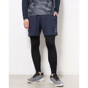 ヒュンメル hummel メンズ サッカー/フットサル パンツ レイヤードプラクティスパンツセット HAP7156P (ネイビー)