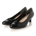 ブラッチャーノ BRACCIANO プレーンパンプス （BLACK）