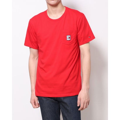 トミー ヒルフィガー TOMMY HILFIGER JS PATCH POCKET SS TEE （レッド）