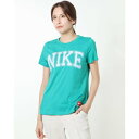 ナイキ NIKE レディース 半袖Tシャツ ナイキ ウィメンズ NSW TEAM NIKE S/S Tシャツ DR8988370 (グリーン)