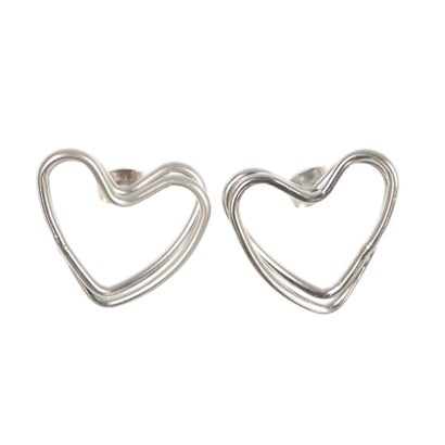 カンカン KANKAN ハートピアス (シルバー)