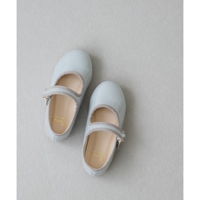 メヌエ Menue キッズ ラウンドトゥ ストラップシューズ （2010アイスグレーEN）