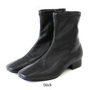 リーカ RiiiKa ストレッチショートブーツ (black)