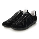 ジャーマントレーナー GERMAN TRAINER GERMAN TRAINER レースアップレザースニーカー （BLACK）