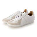 ジャーマントレーナー GERMAN TRAINER GERMAN TRAINER レースアップレザースニーカー （WHT/WHT）