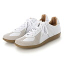 ジャーマントレーナー スニーカー メンズ ジャーマントレーナー GERMAN TRAINER GERMAN TRAINER レースアップレザースニーカー （WHITE）