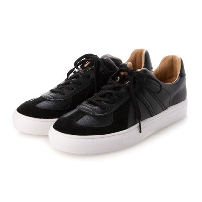 ジャーマントレーナー GERMAN TRAINER GERMAN TRAINER レースアップレザースニーカー （BLACK）